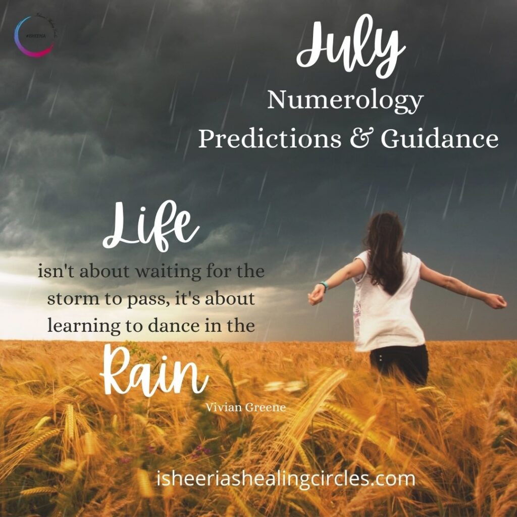 July Numerology Predictions isheeria